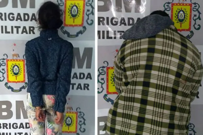 Brigada Militar prende casal por tráfico de drogas no bairro Olaria