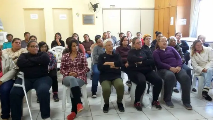 Agosto Lilás é tema de palestra no bairro Cônego Walter