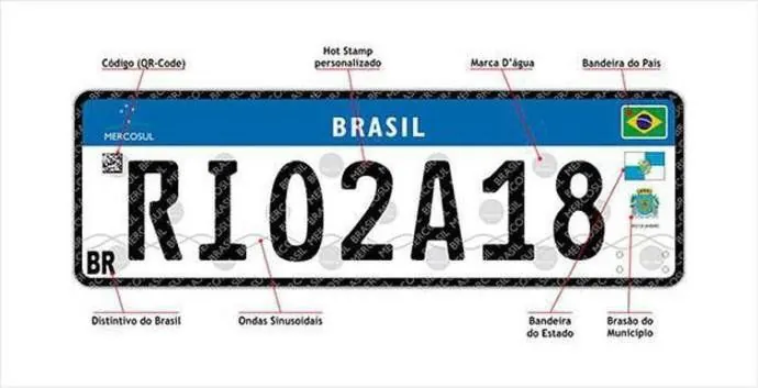 Justiça suspende adoção de placas de veículos do Mercosul