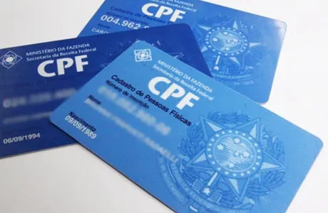 Regularização de CPF pode ser feita gratuitamente pela Internet
