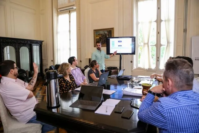 Reunião no Palácio Piratini discute reestruturação das secretarias estaduais