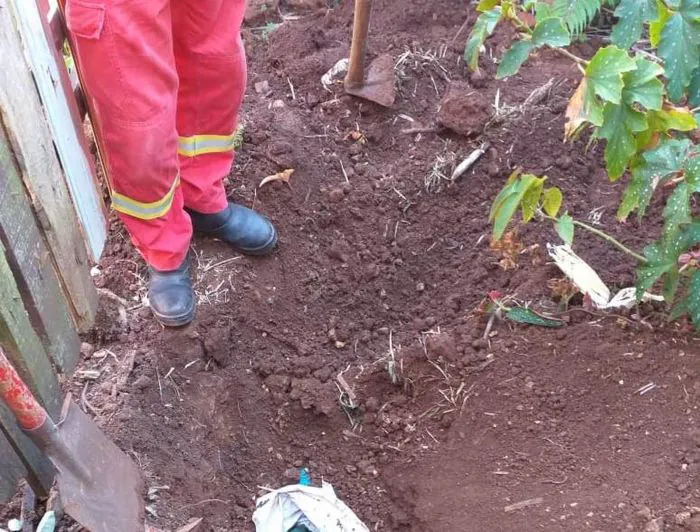 Corpo de mulher é encontrado enterrado em pátio de casa no Norte do RS