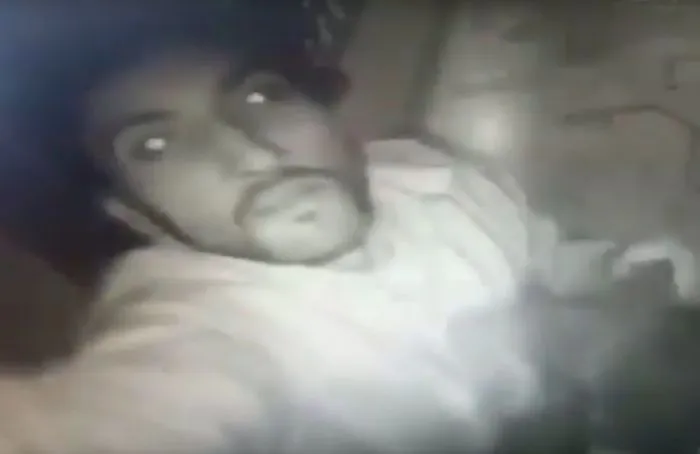 Vídeo mostra homem furtando câmeras e botijão de gás em Camaquã