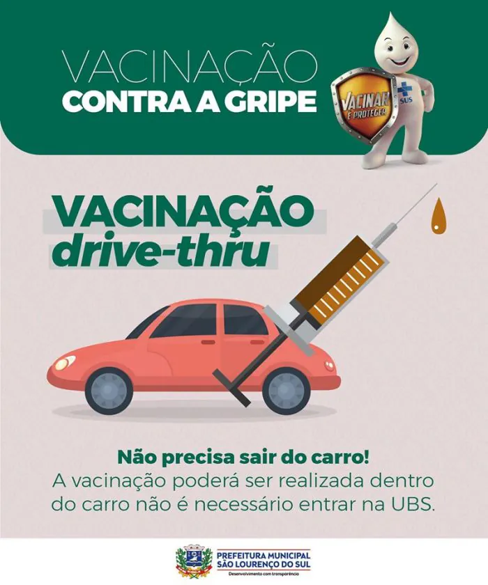 São Lourenço do Sul recebe mais de 2 mil doses de vacina contra a gripe