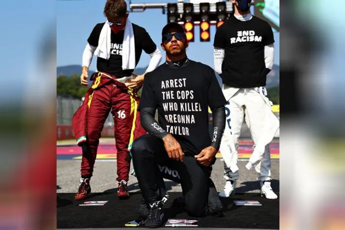 Lewis Hamilton diz que não vai desistir de fazer campanha por justiça
