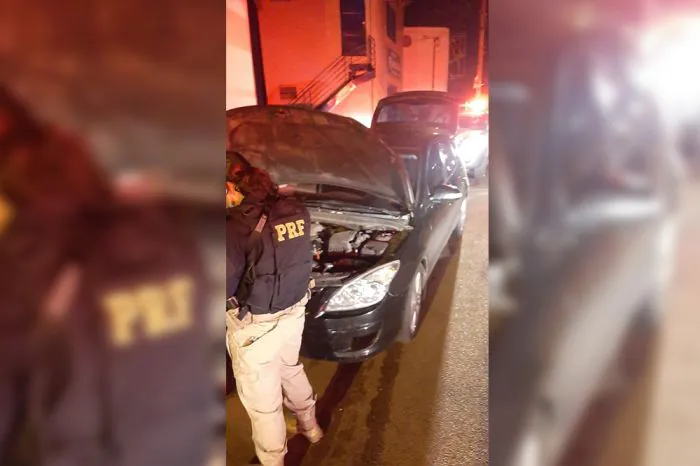 Homem com carro roubado e placas clonadas é preso em Eldorado do Sul