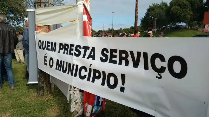 Municípios da Costa Doce realizam protesto por melhor distribuição de recursos