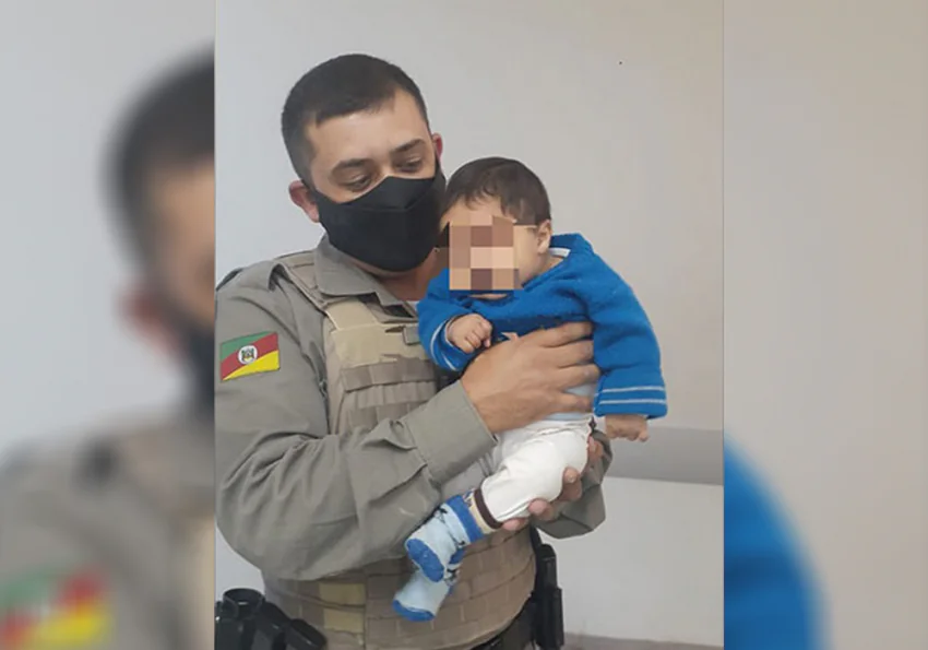 Heróis! Policiais Militares salvam vida de bebê em Tapes