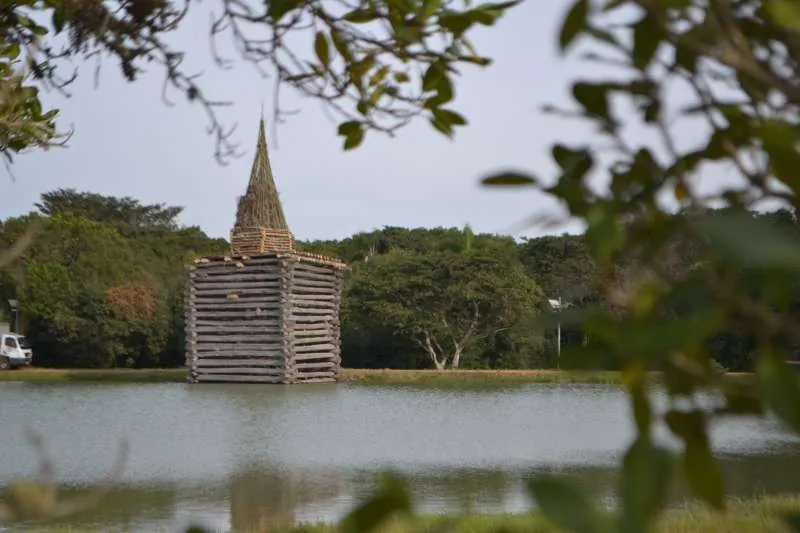 Assim como Camaquã, cidade gaúcha também terá fogueira de São João dentro de lago