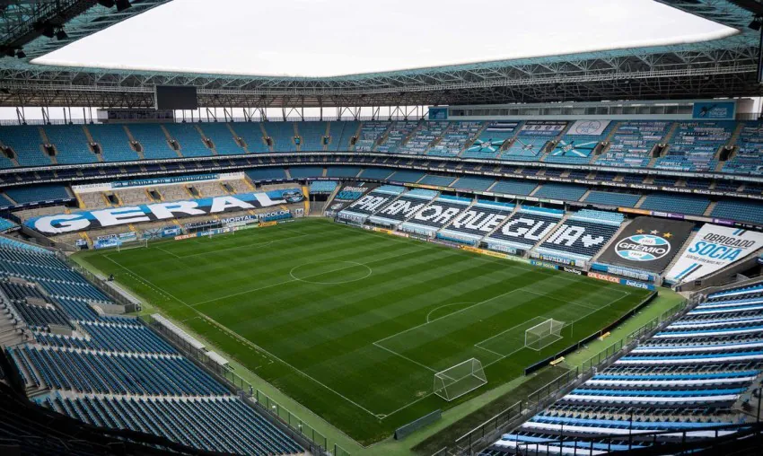 Arquibancada norte da Arena será aberta para jogo Grêmio X Ituano
