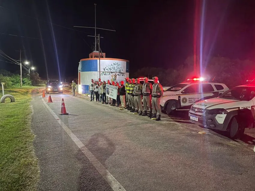 Brigada Militar intensifica a fiscalização de trânsito no Carnaval 2023 em Arambaré