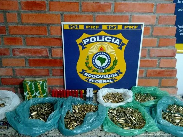 Homem é preso com mais de duas mil munições em Bagé