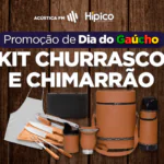 Últimos dias para concorrer nao sorteio de um kit churrasco e chimarrão