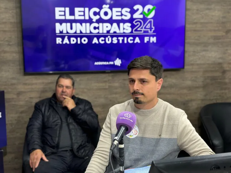Eleições 2024: Rádio Acústica FM entrevista Iago Kielermann (PDT) candidato a prefeito de Arambaré