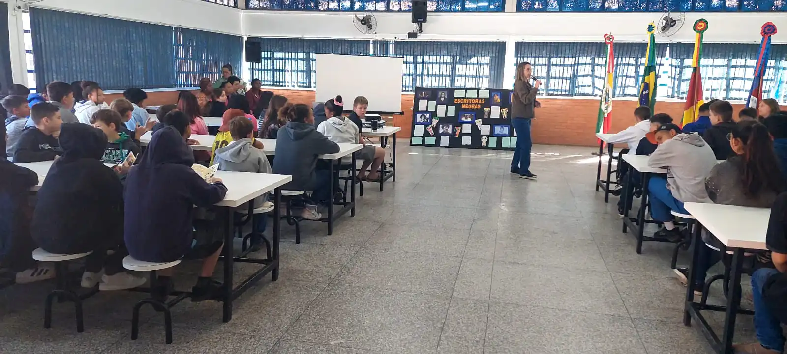 Ciep promove evento sobre o Dia da Consciência Negra em Cristal. Foto: Divulgação