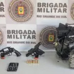 Brigada Militar apreende adolescente com armas e motor adulterado em Rio Grande