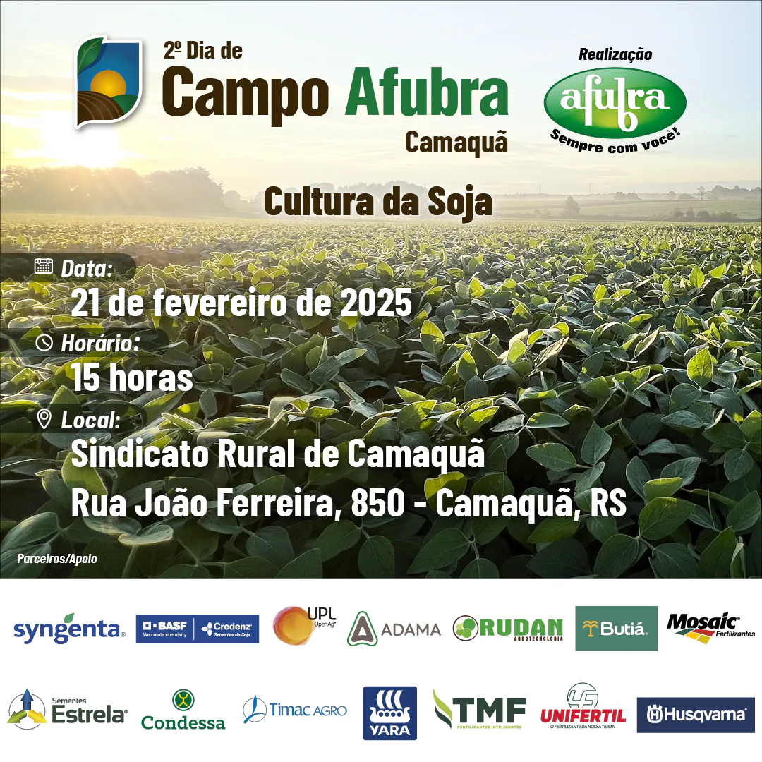 Afubra realiza 2ª Dia de Campo em Camaquã