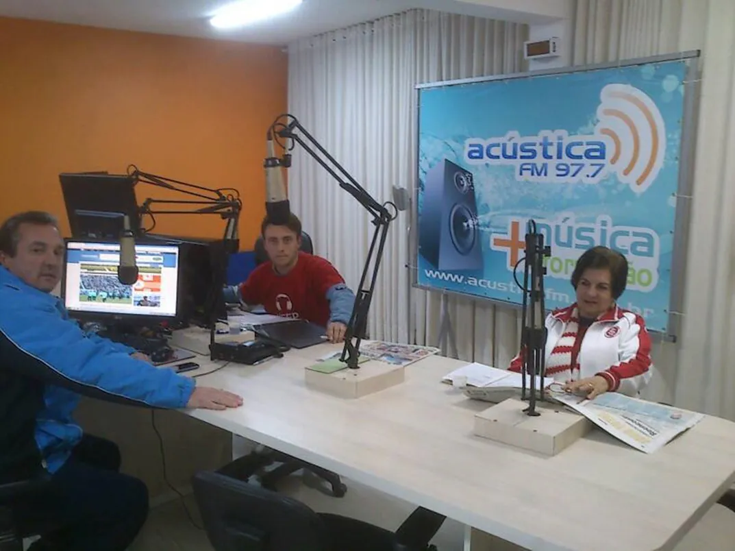 Registro do programa Arquibancada Acústica