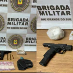 Brigada Militar prende de dois suspeitos por tráfico de drogas em Dom Feliciano e Tapes