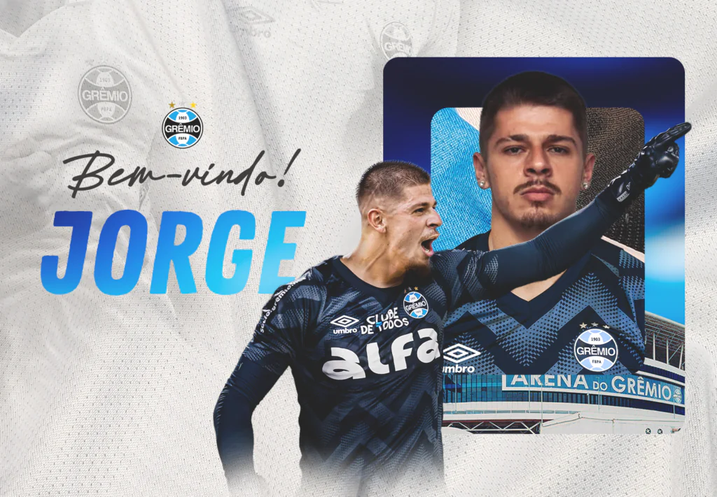 Jorge Meurer é o novo goleiro do Grêmio para a temporada 2025