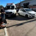 Acidente: motociclista fica ferido durante colisão em Camaquã