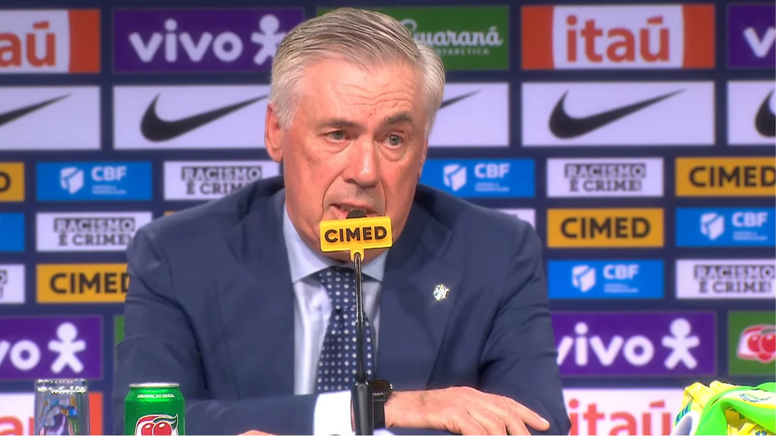 Ancelotti realiza primeira convocação da Seleção Brasileira