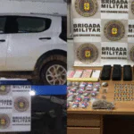 Casal é preso com mais de 3 kg de drogas em Camaquã