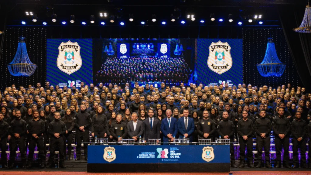 Estado forma 383 novos servidores da Polícia Penal