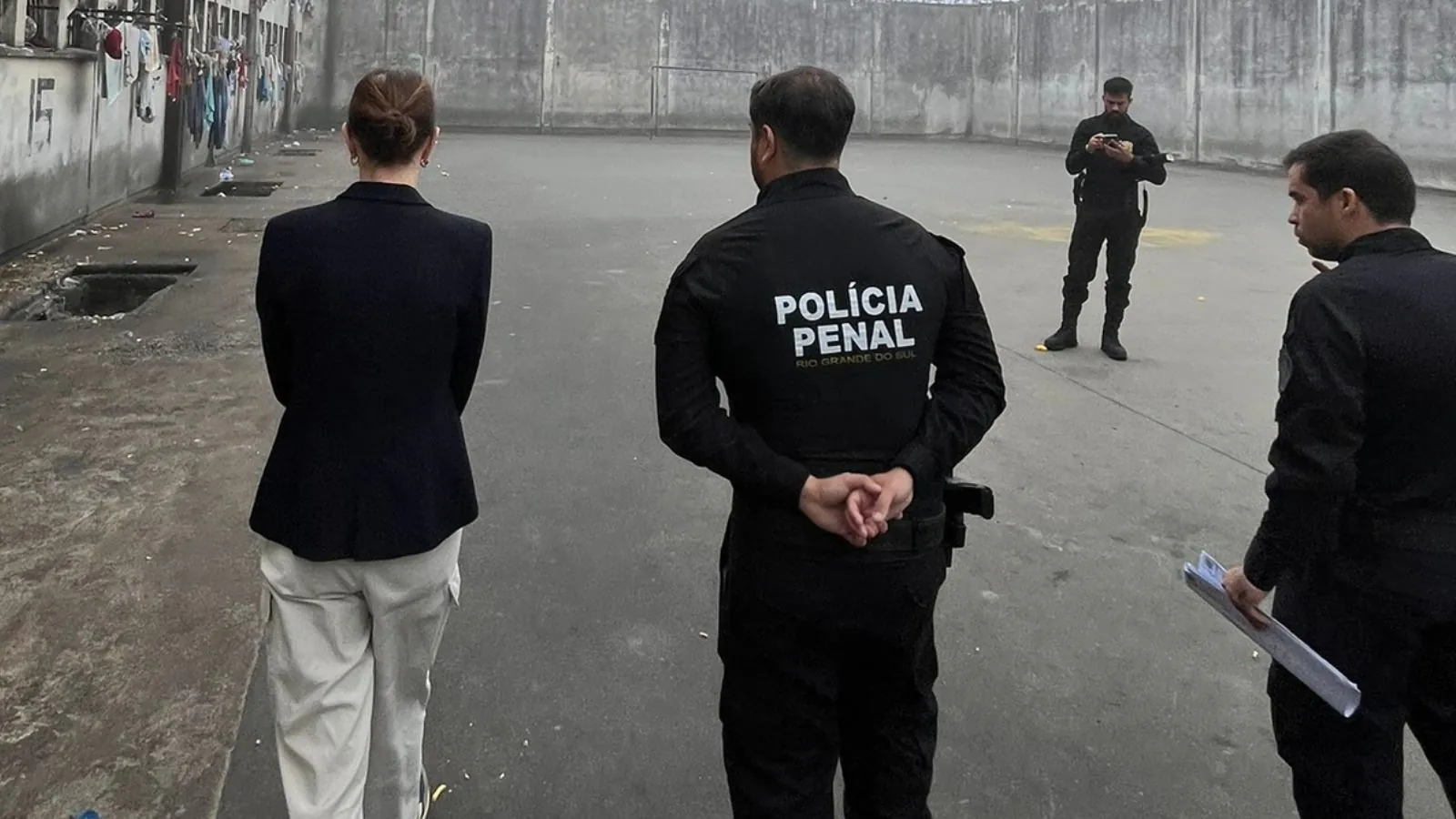 Equipes realizam inspeção no Presídio Estadual de Camaquã