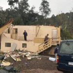 Tornado atinge 250 casas em Erval Grande no norte do RS