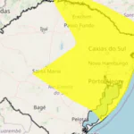 Defesa Civil emite alerta para chuvas intensas nesta terça-feira (20)