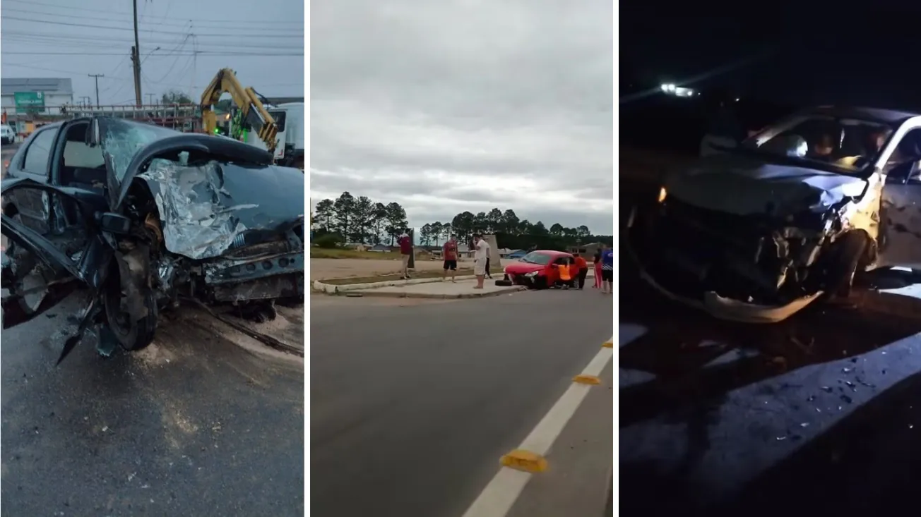 Fim de semana marcado por acidentes de trânsito em Camaquã