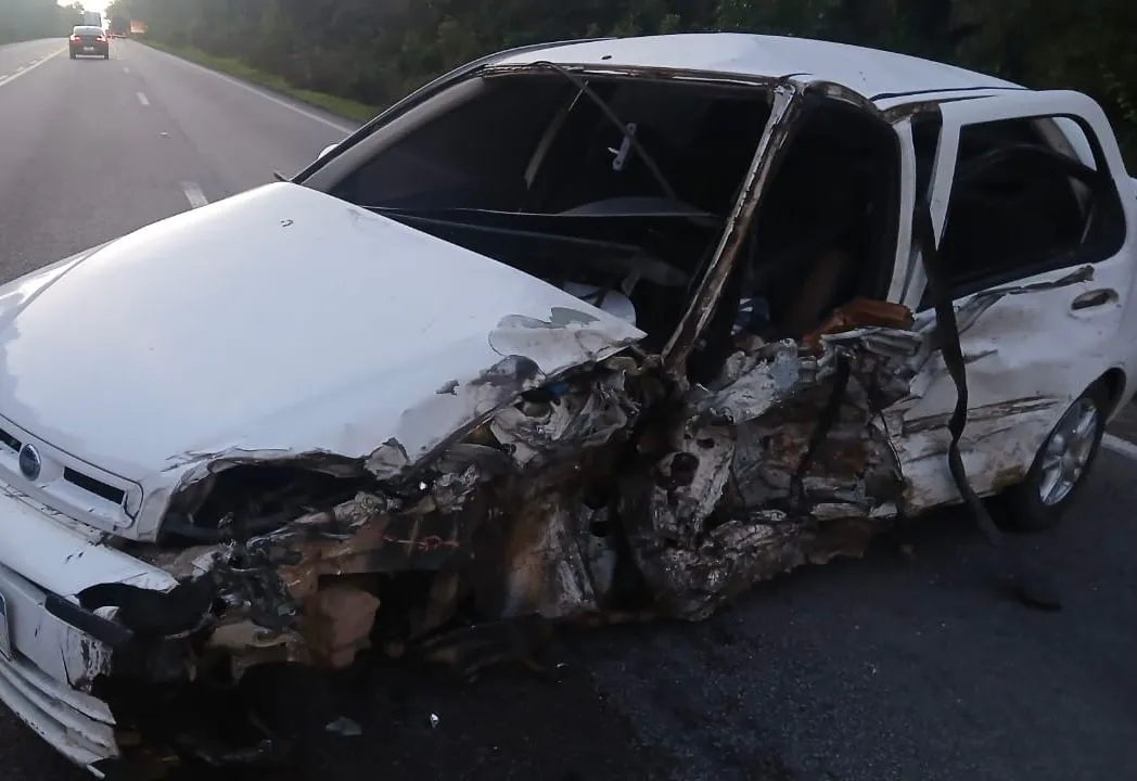 Colisão deixa motorista morto na BR-392 em Pelotas