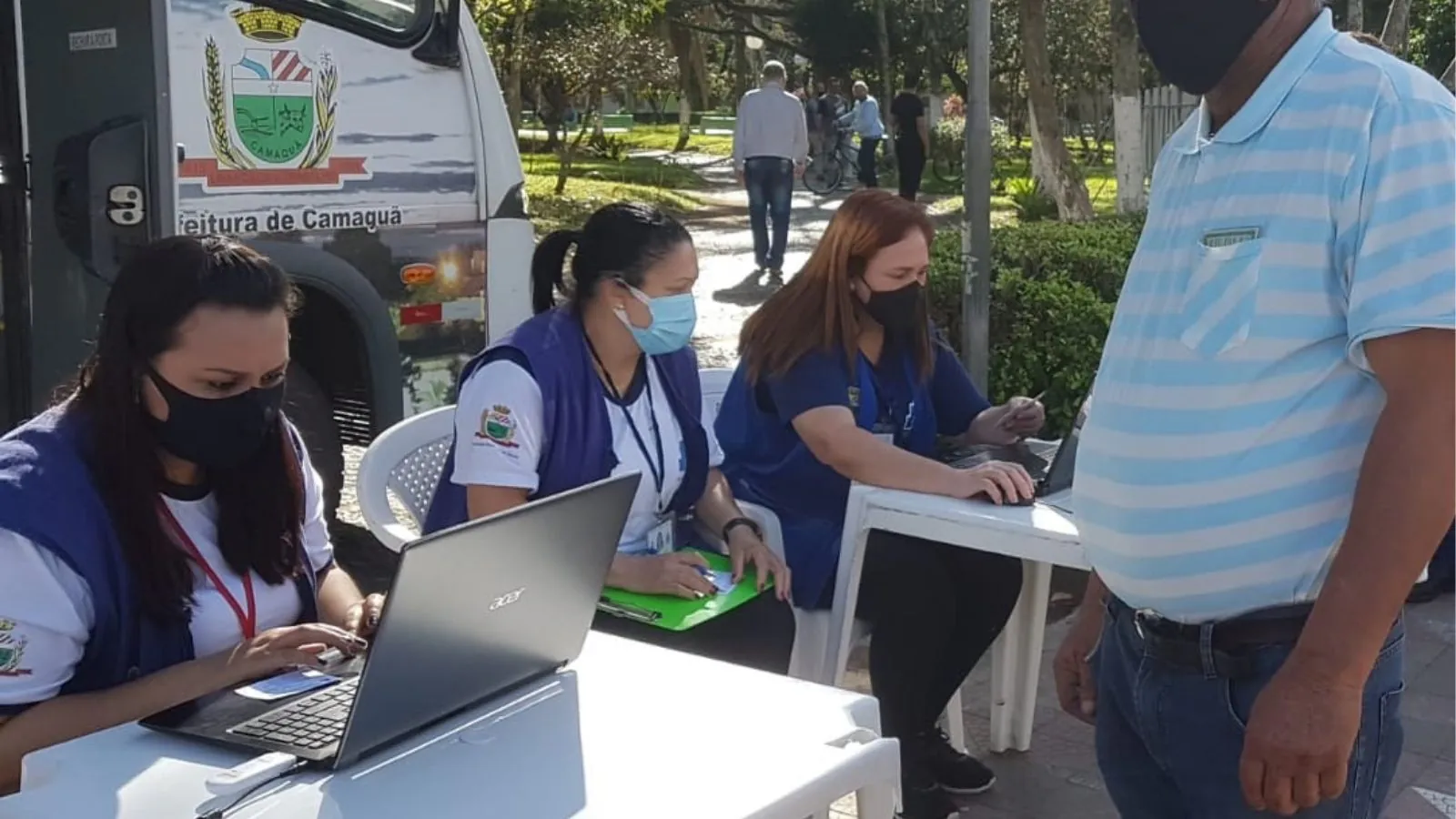 Equipes realizam vacinação contra a gripe hoje no centro de Camaquã