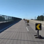 Ecovias Sul libera o tráfego em meia pista em viaduto da BR-116