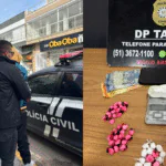 Homem em prisão domiciliar é preso novamente por tráfico de drogas em Tapes