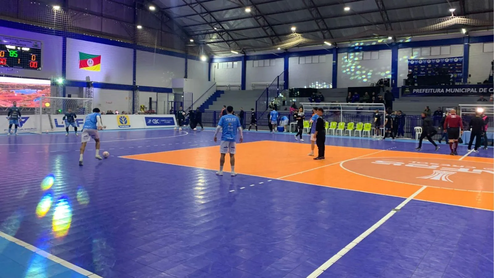 Vélez Camaquã perde para ACBF e sofre primeira derrota em casa
