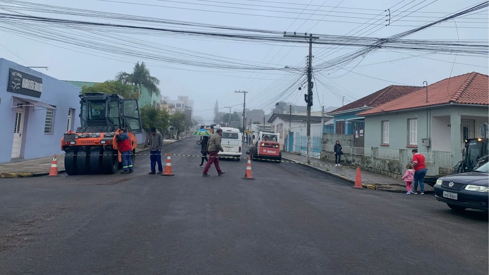 Obras de asfalto alteram o trânsito hoje em Camaquã