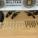 Operação apreende drogas e munições em São Lourenço do Sul