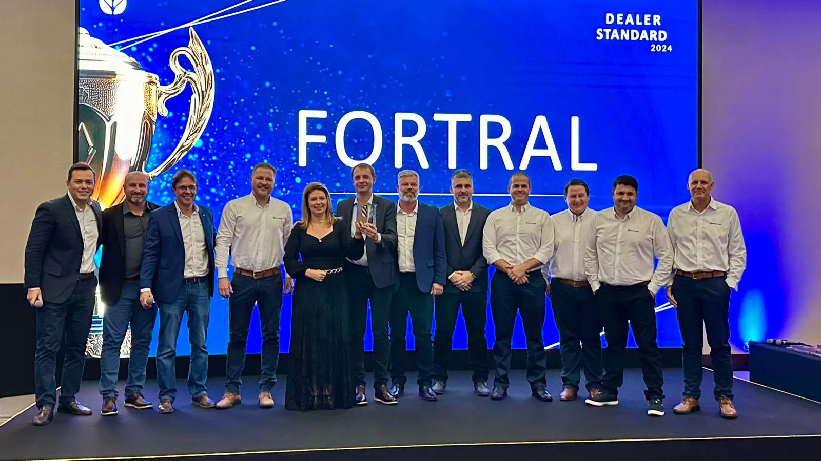 Fortral New Holland é consagrada a melhor concessionária do Brasil e conquista três prêmios de excelência