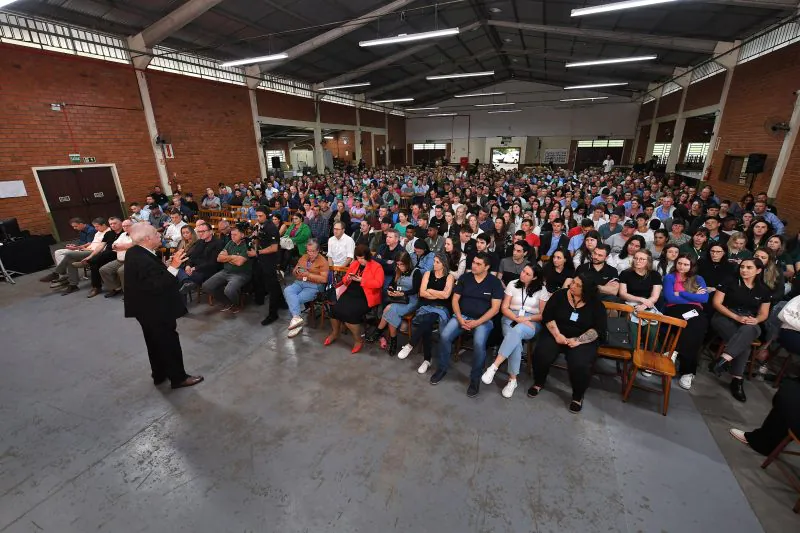 SindiTabaco e Afubra promovem tarde de conscientização em Santa Cruz do Sul. Foto: Junio Nunes