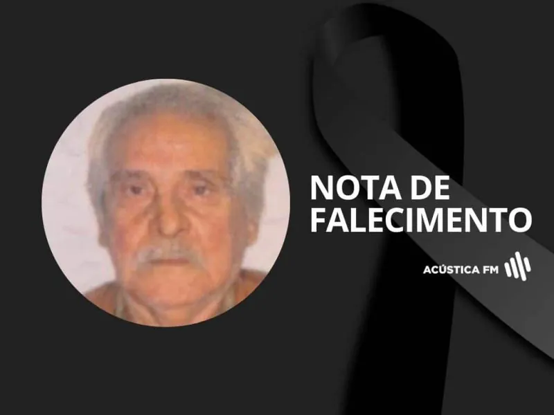 Nota de falecimento: José Fidelcio da Cunha morre aos 91 anos