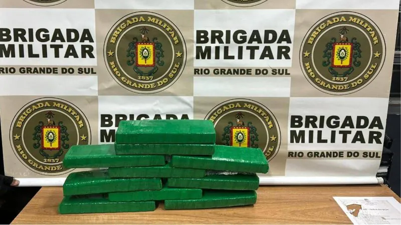 Brigada Militar prende dois por tráfico de drogas em Tapes