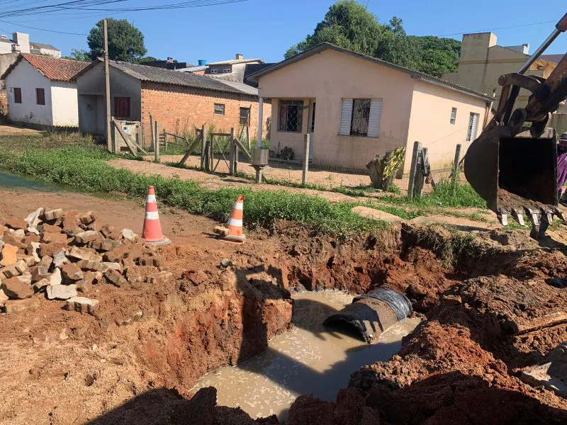 Problema de esgoto a céu aberto é solucionado no Dona Tereza